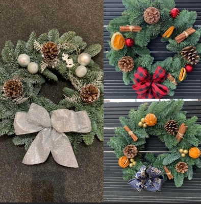 Christmas Wreath workshop