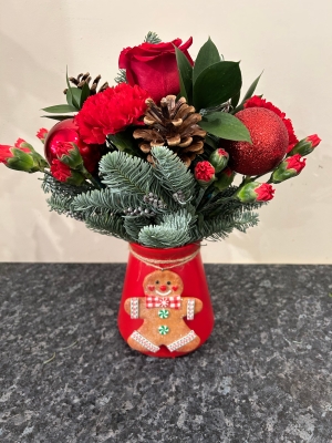 Ginger bread eco vase